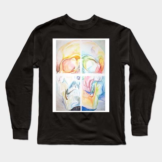 Seasons of Decay Watercolor Long Sleeve T-Shirt by CeceliaIvyPrice